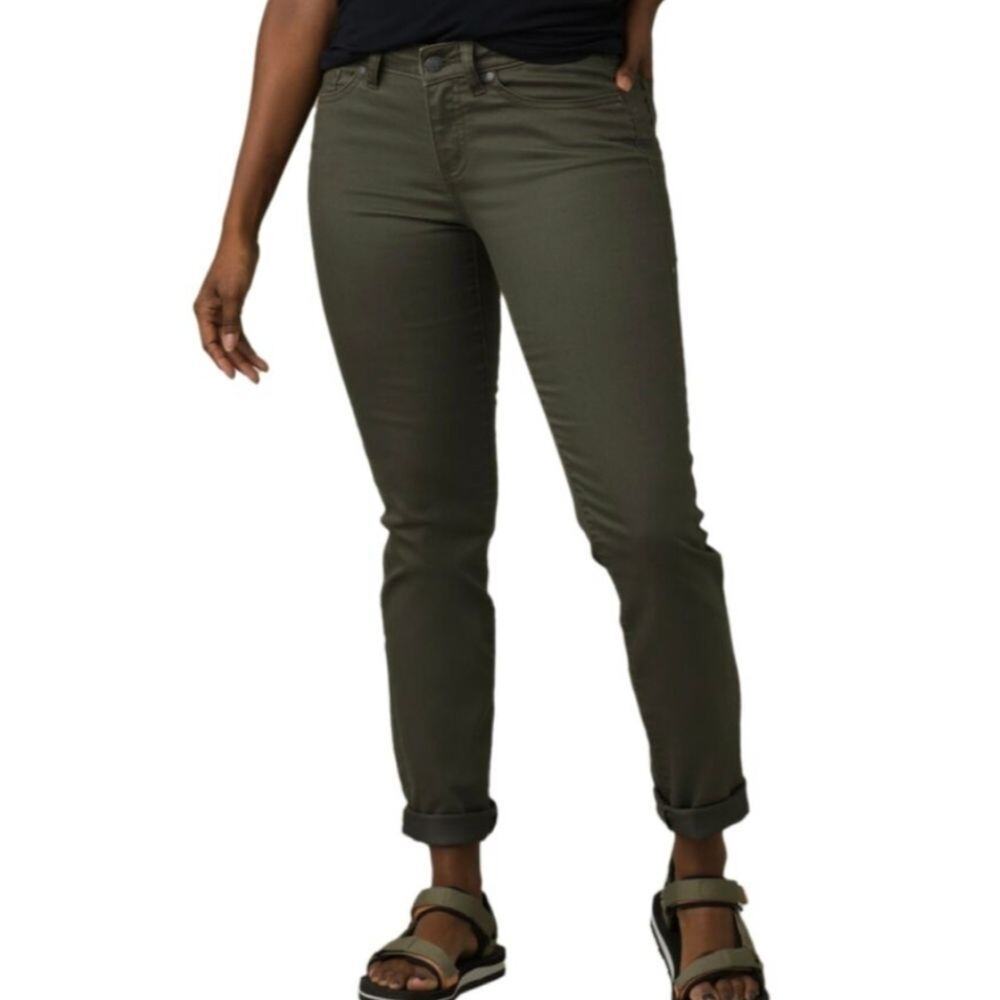 New PraNa Kayla jeans cargo green size 4 TALL